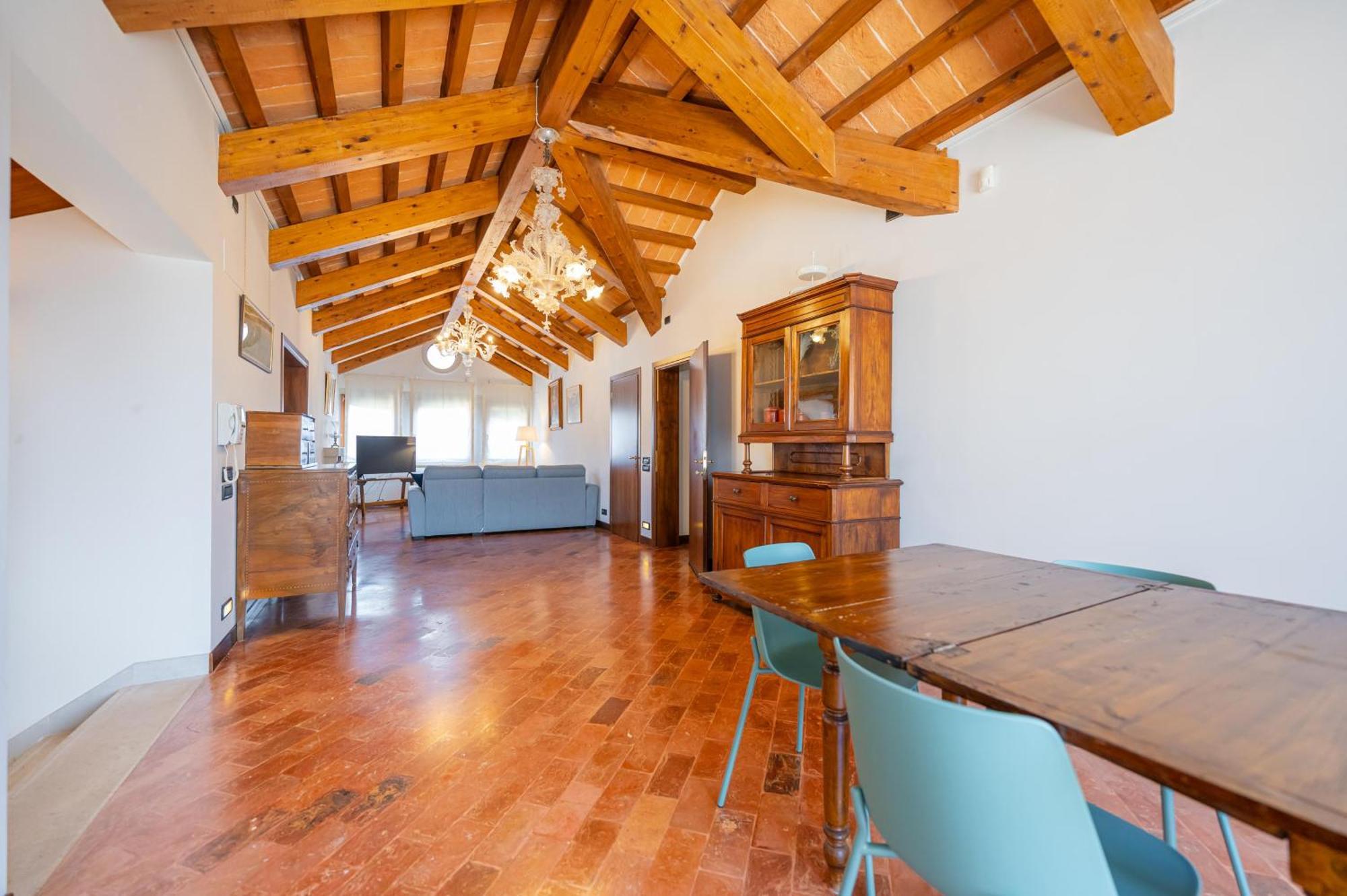 Luxury Penthouse With Terrace Apartment Venesia Bagian luar foto