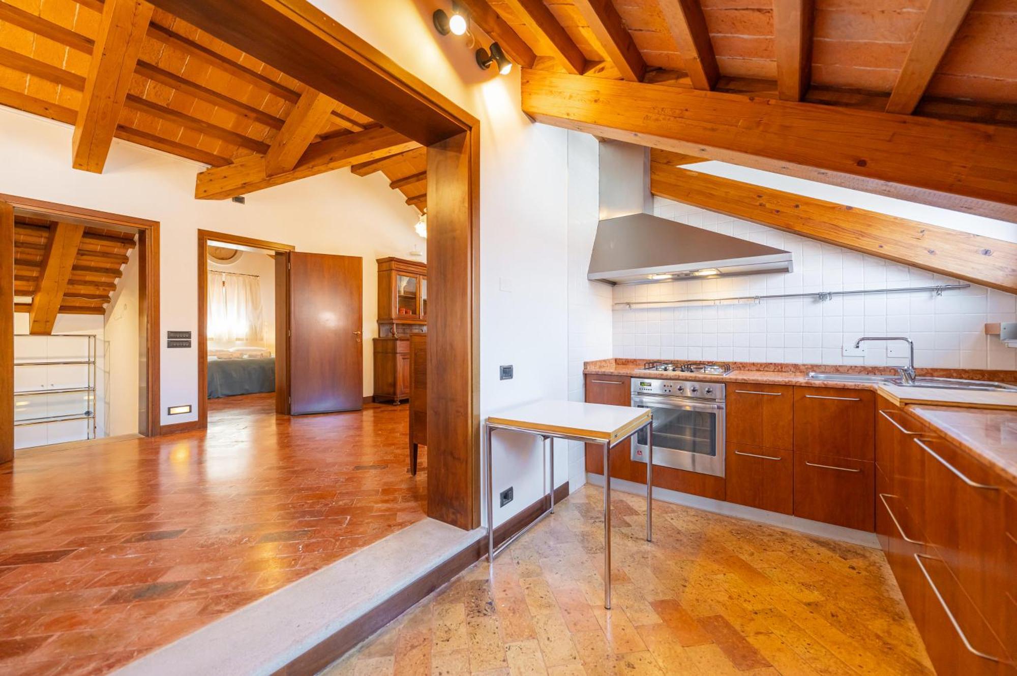 Luxury Penthouse With Terrace Apartment Venesia Bagian luar foto